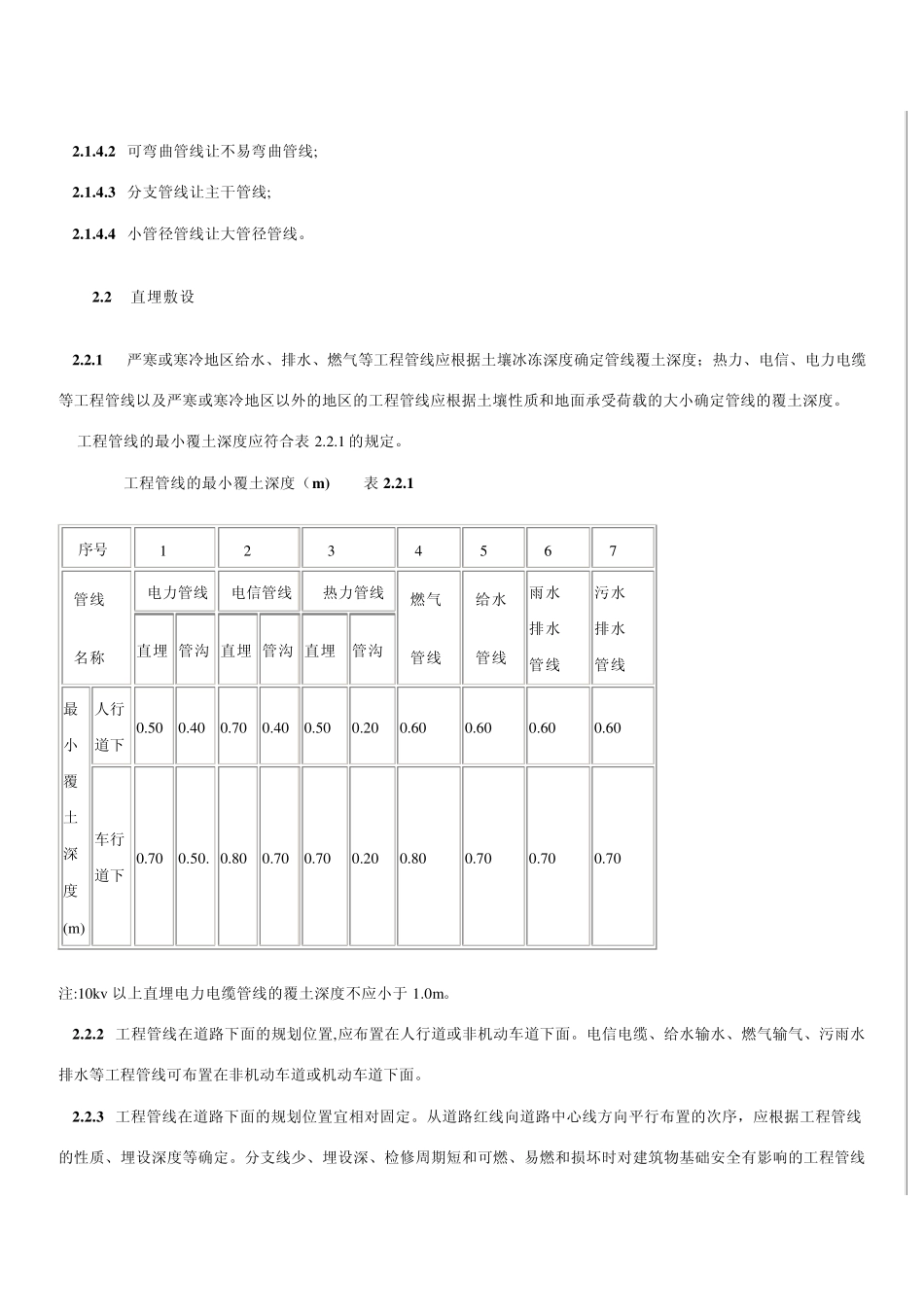 城市工程管线综合设计规范_第2页