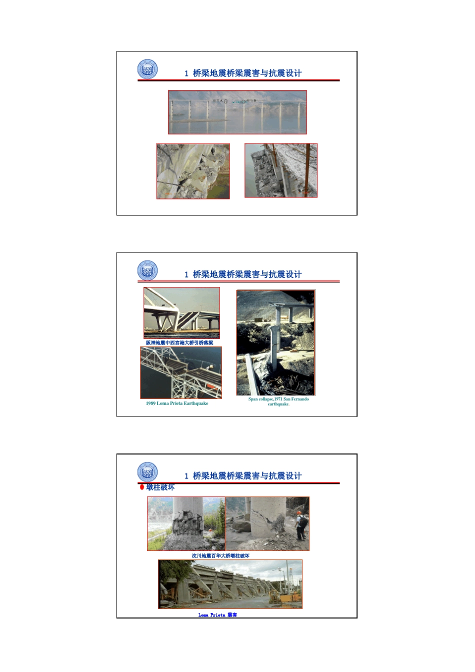 城市桥梁抗震设计规范(CJJ1662011)宣贯讲义(同济李建中)_第2页
