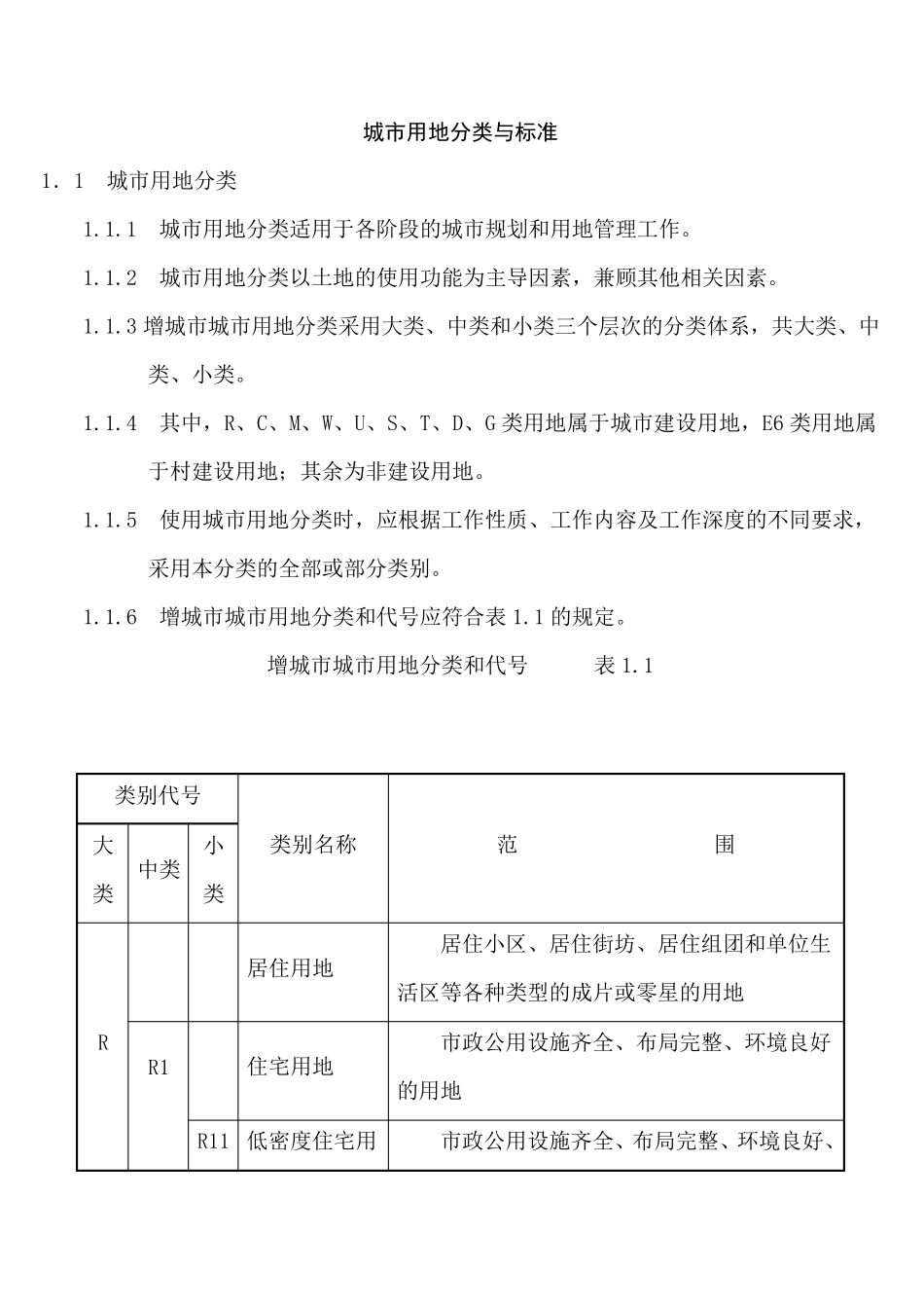 城市用地分类标准_第1页