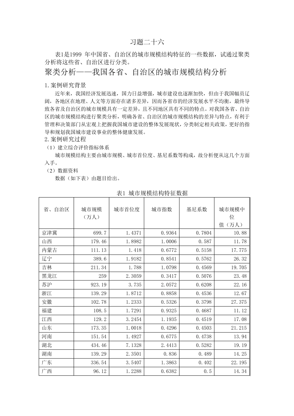 城市规模结构分析_第1页