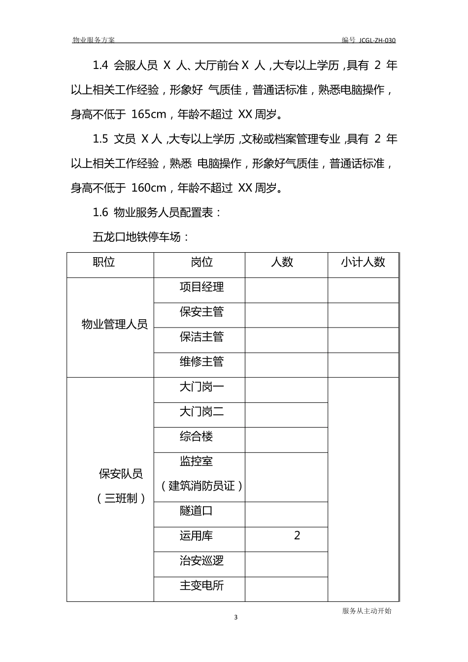 城市轨道交通车辆段物业服务方案_第3页