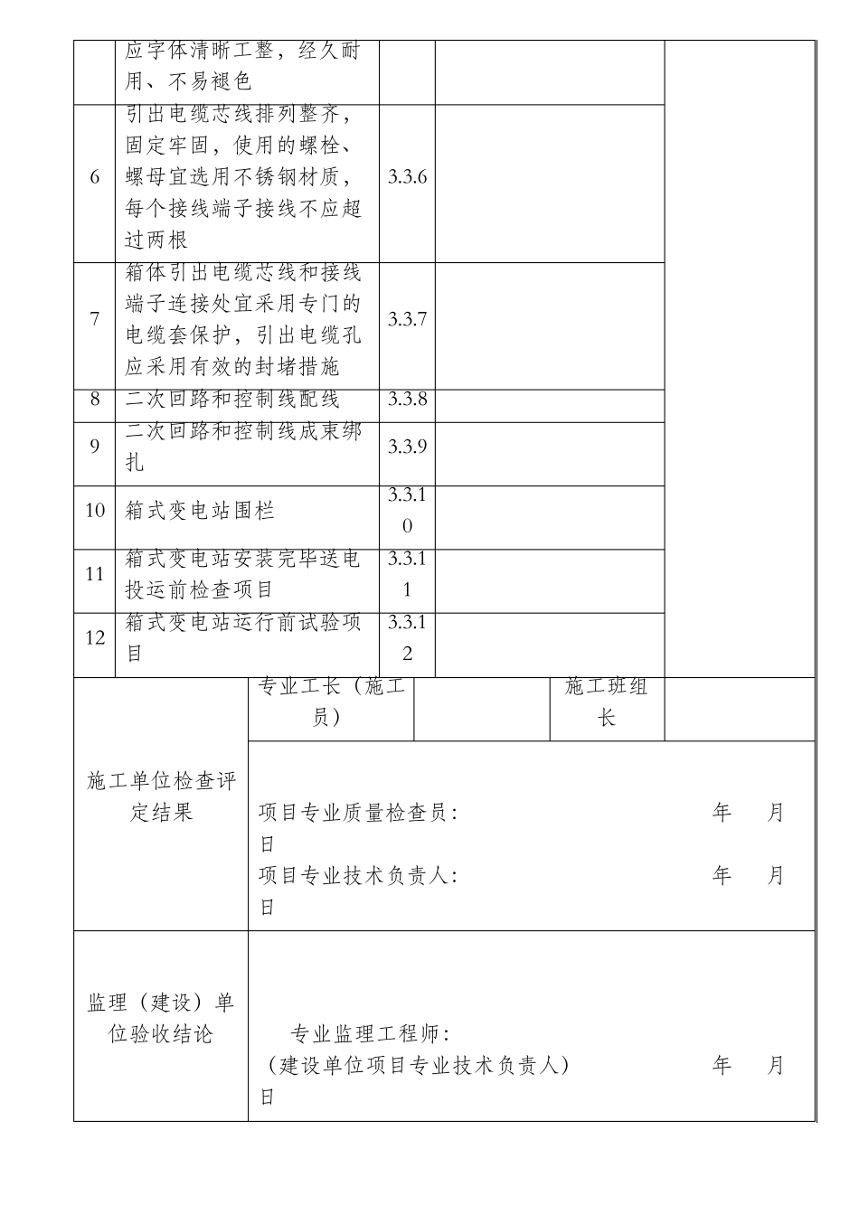 城市道路路灯安装检验批表格(完整资料)_第3页