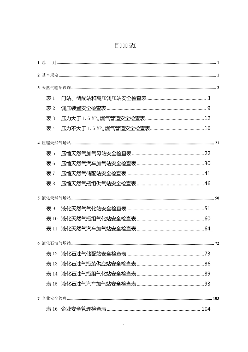 城镇燃气安全检查标准(最终版)_第1页