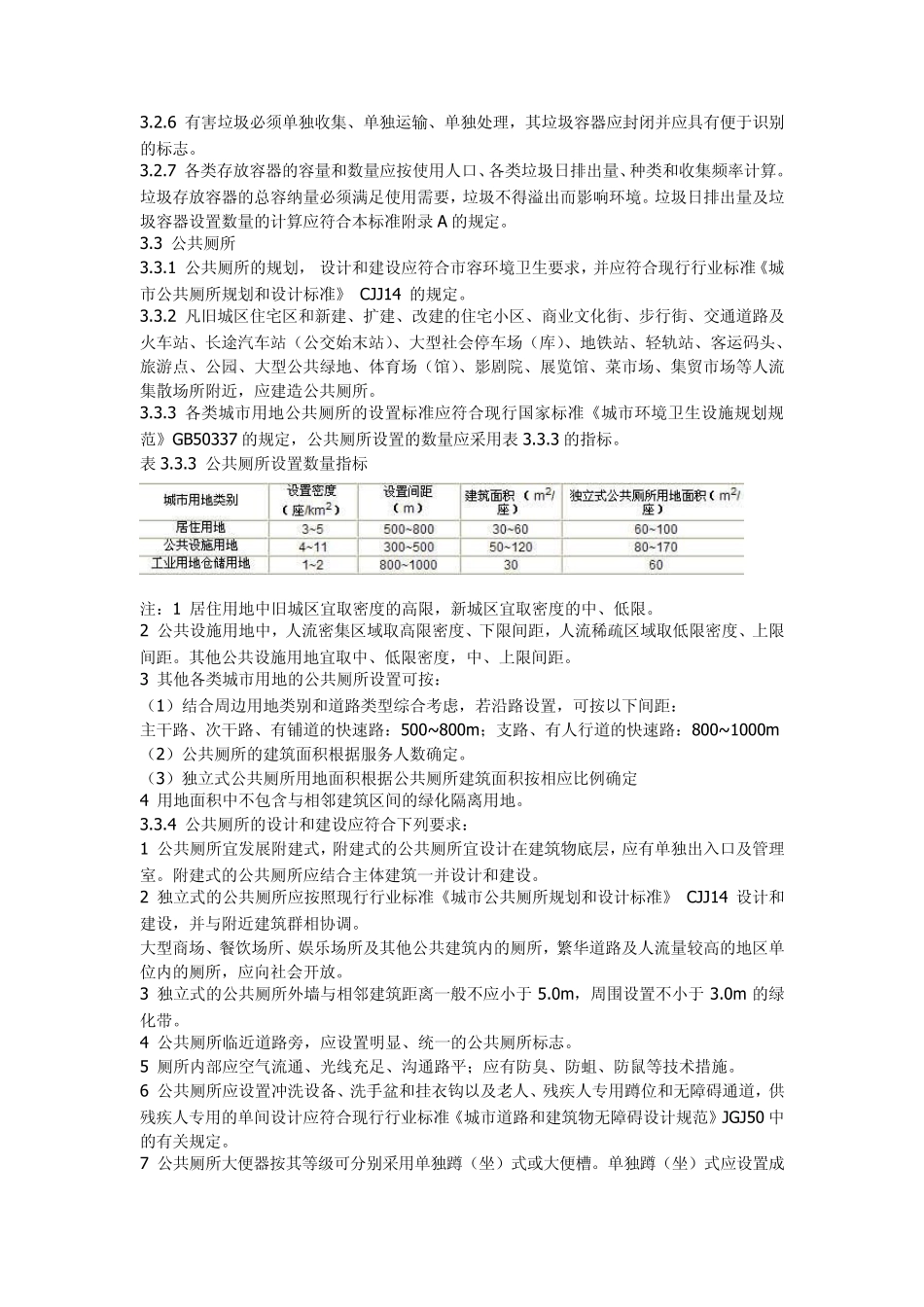 城镇环境卫生设施设置标准_第2页