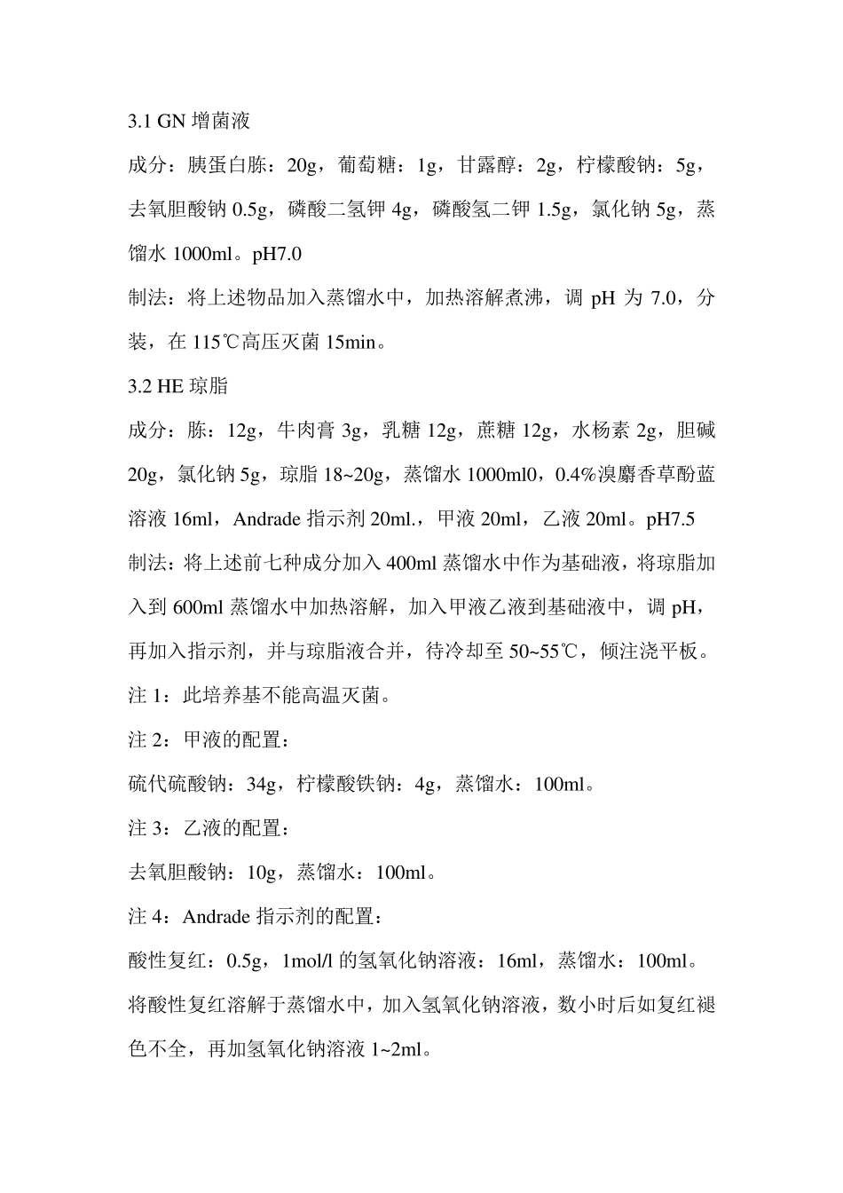 培养基配方及配制方法_第2页