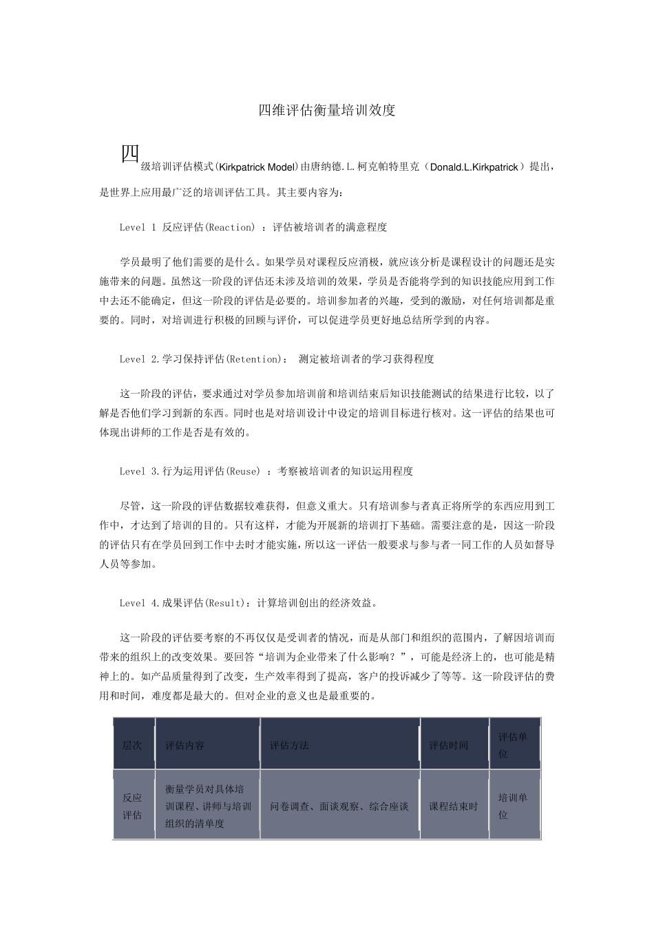 培训效果评估方法_第2页