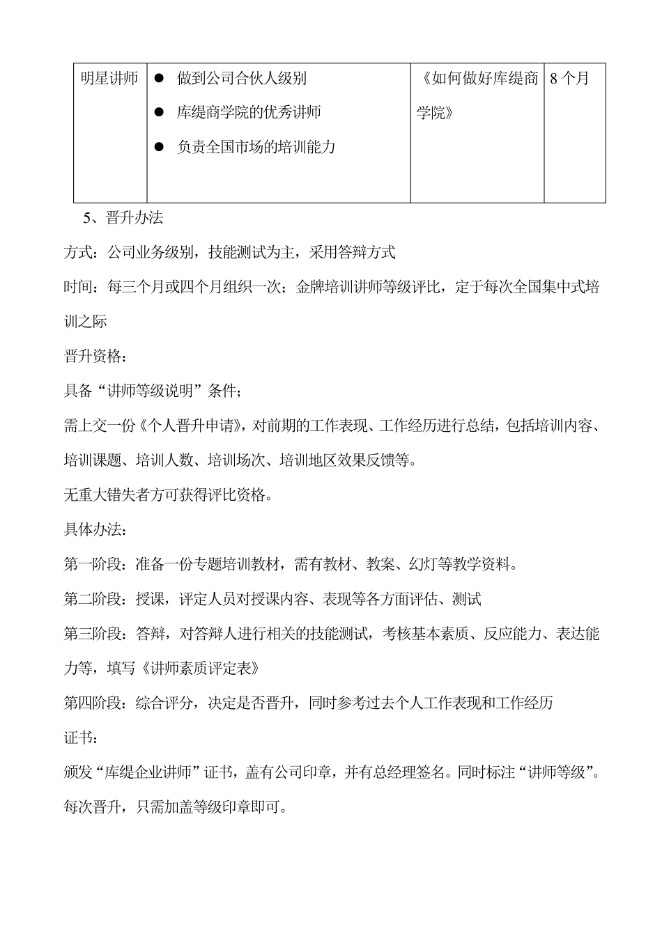 培训讲师等级晋升制度_第3页