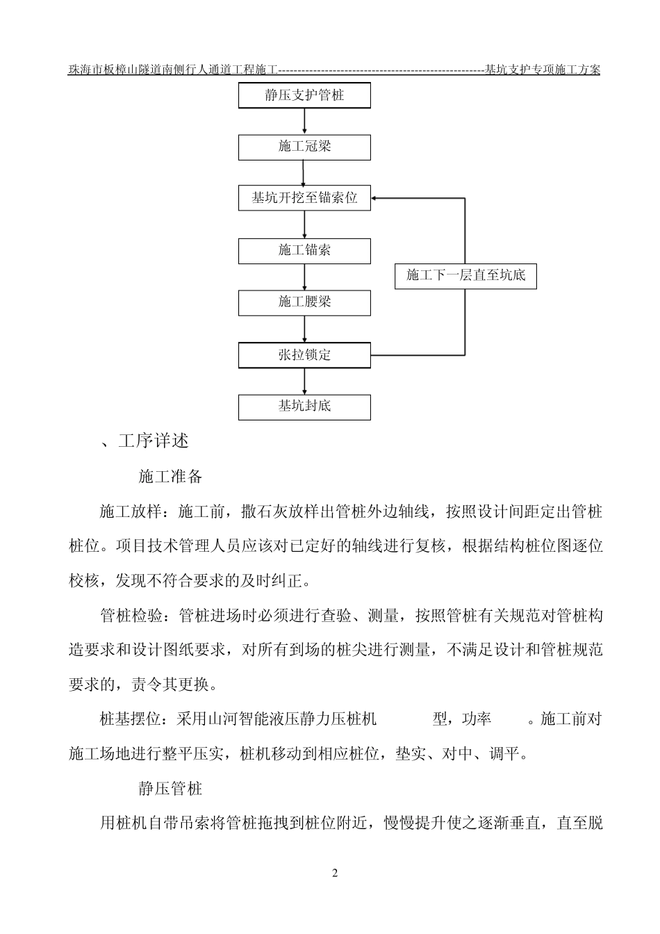 基坑支护专项施工方案(土钉墙+排桩锚索)_第3页