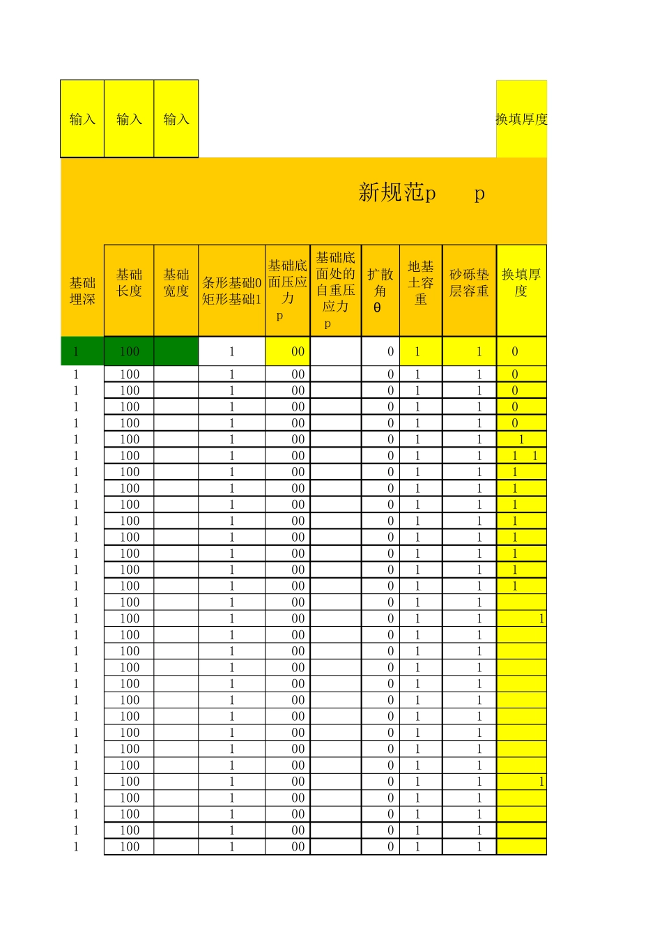 基底换填厚度计算_第1页