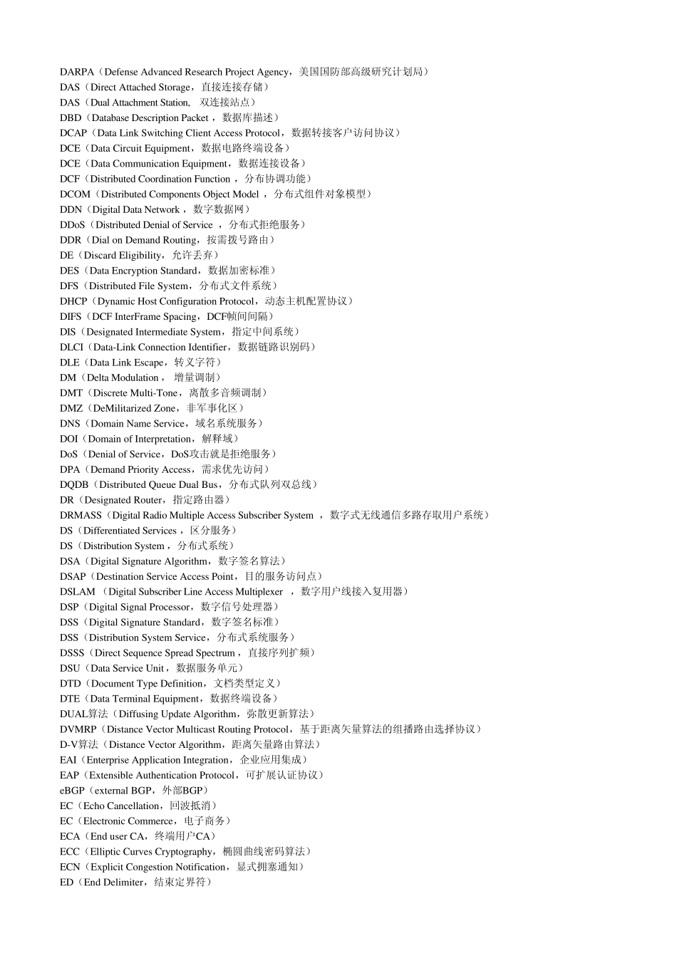 基本包含所有网络术语英文缩写及解释_第3页