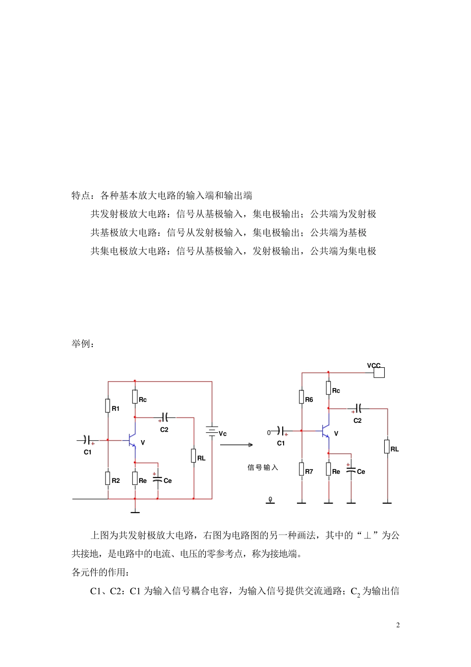 基本放大电路教案_第2页