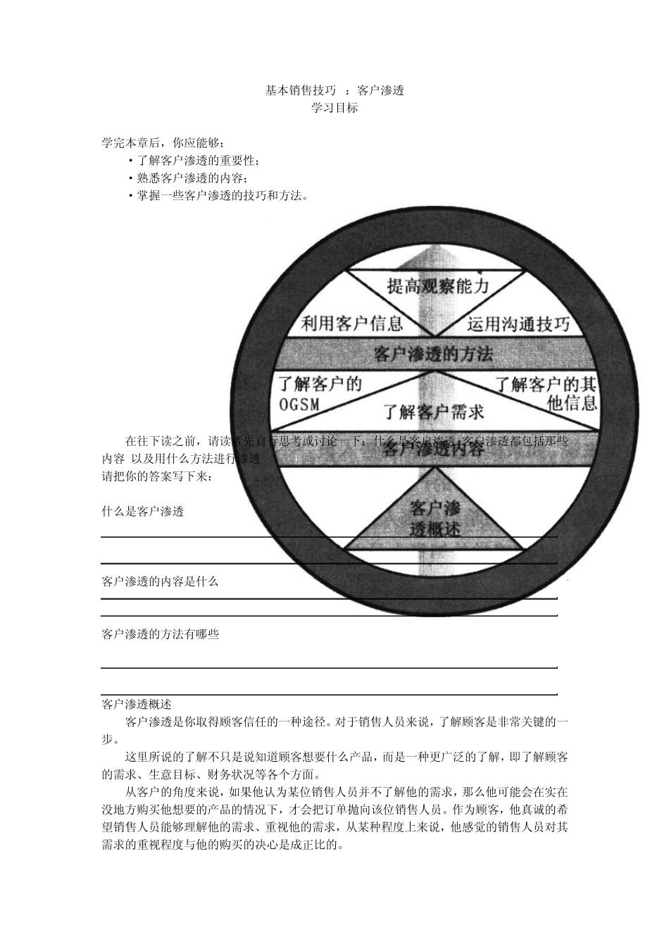 基本销售技巧4：客户渗透_第1页