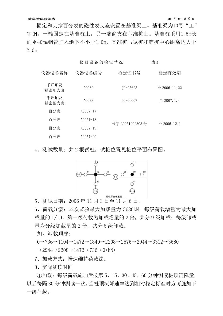 基桩静载荷试验报告_第3页