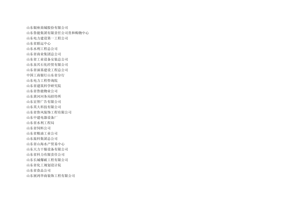 山东省省级“守合同重信用企业”_第2页