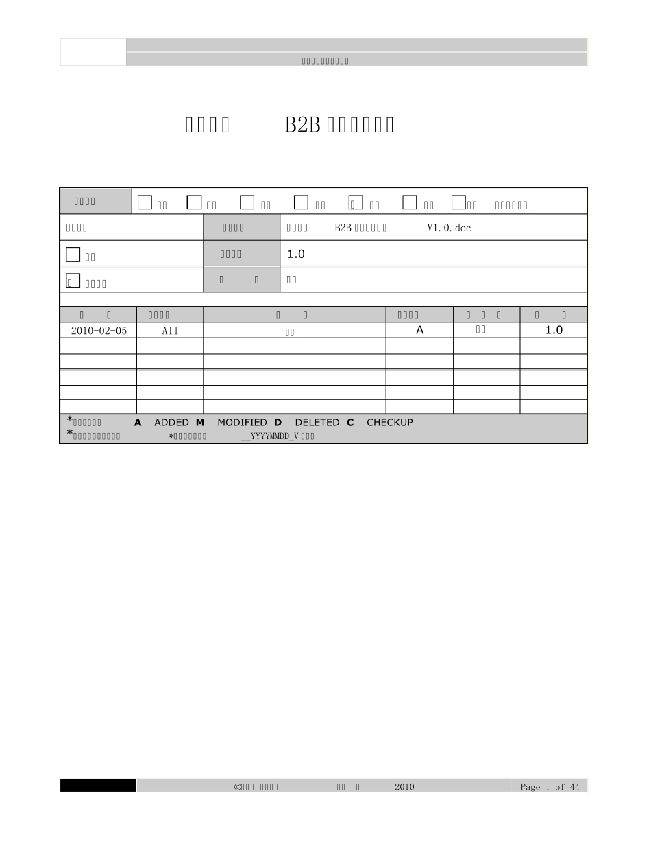 山东航空B2B操作手册_第1页