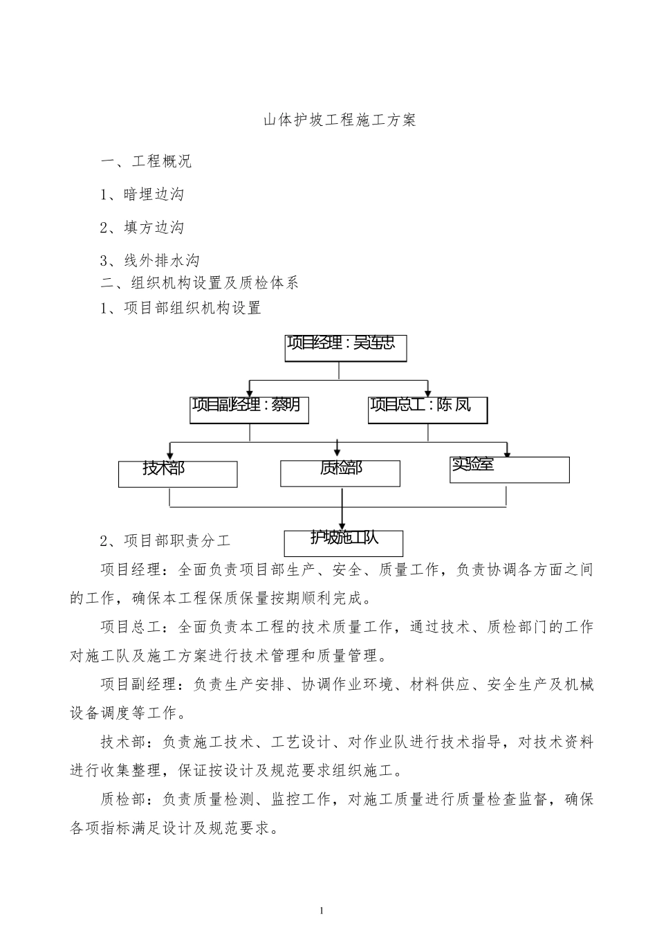 山体护坡工程施工方案_第1页