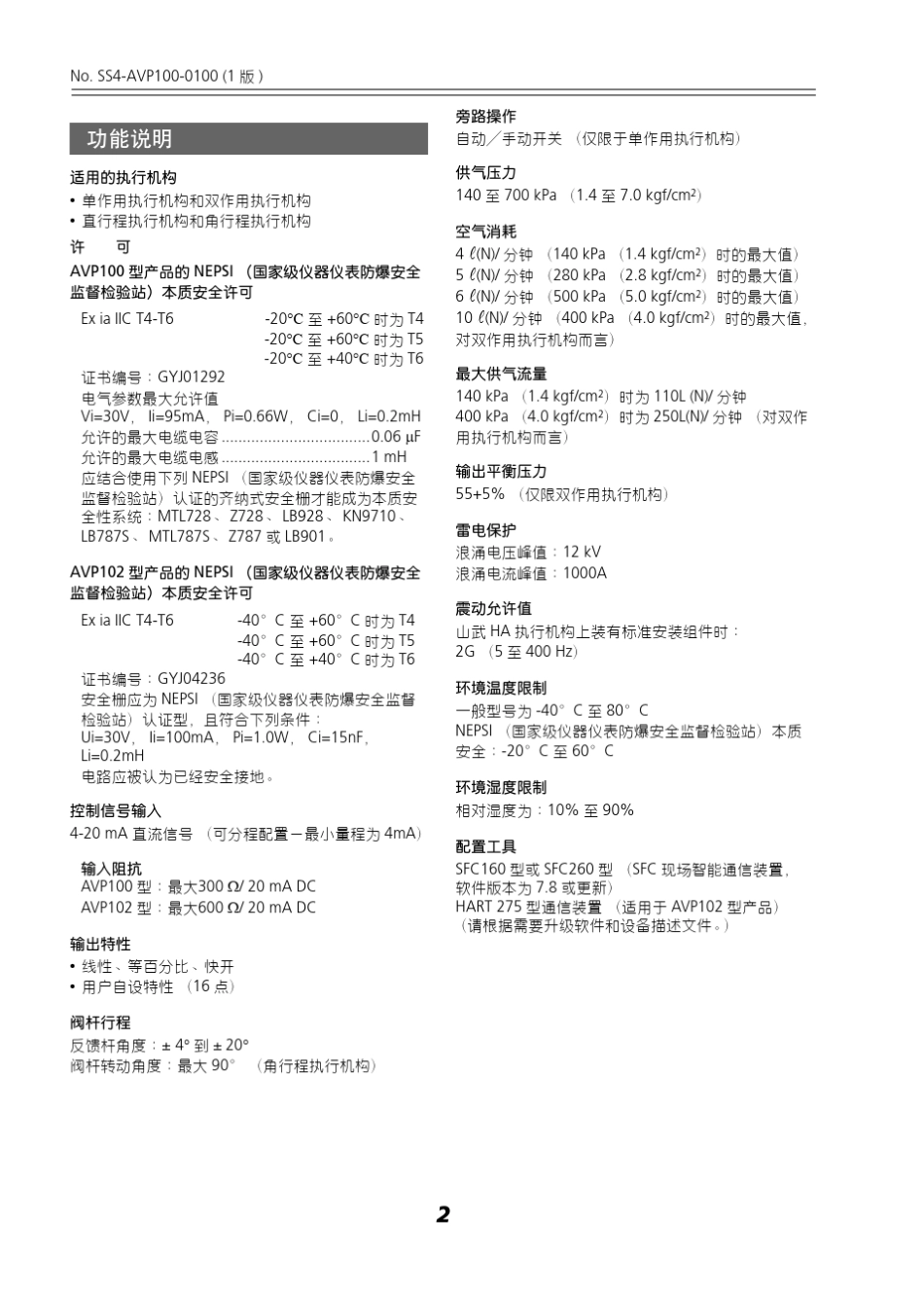 山武智能阀门定位器_第2页