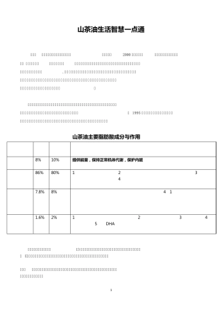 山茶油妙用山茶物语大三湘