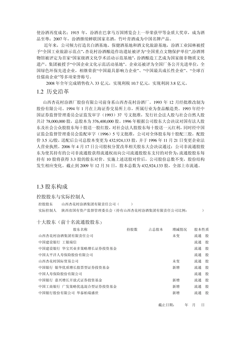 山西汾酒价值分析报告_第3页