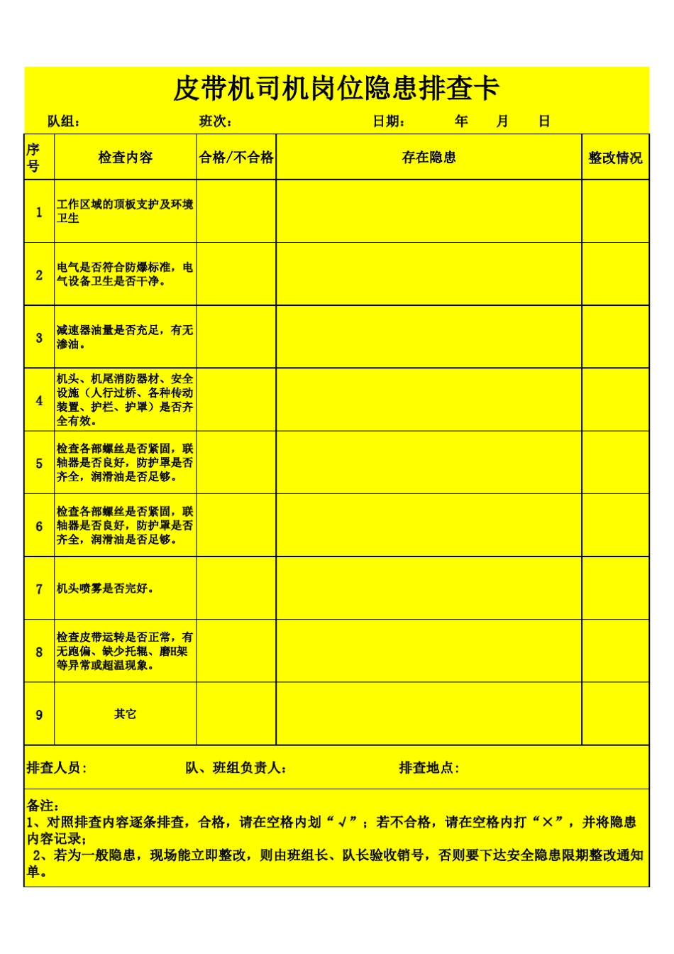岗位隐患排查卡_第3页