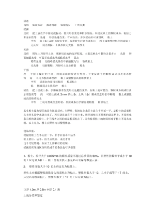 岩土体鉴别及描述