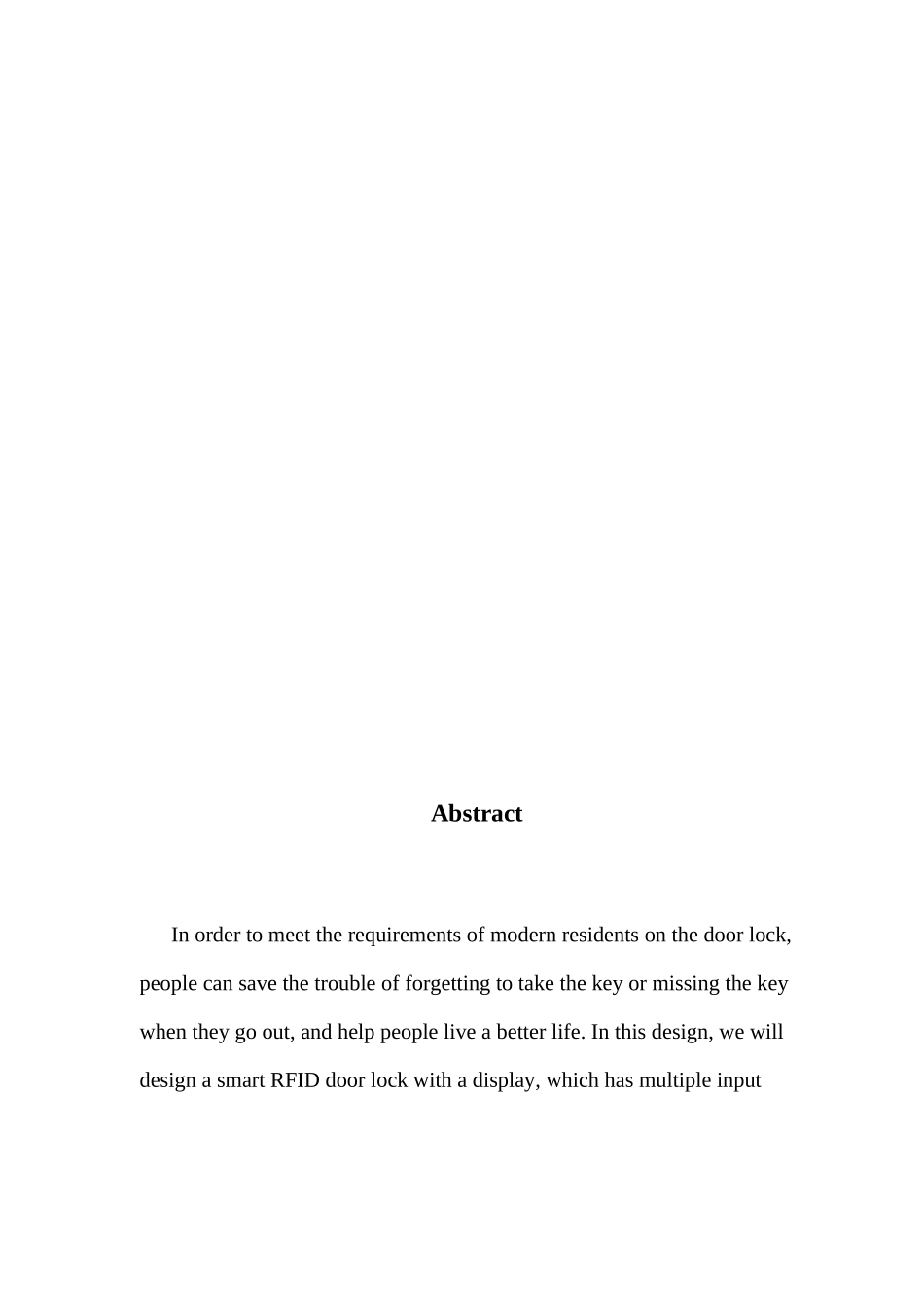 电子信息工程基于RFID的门禁系统设计_第2页