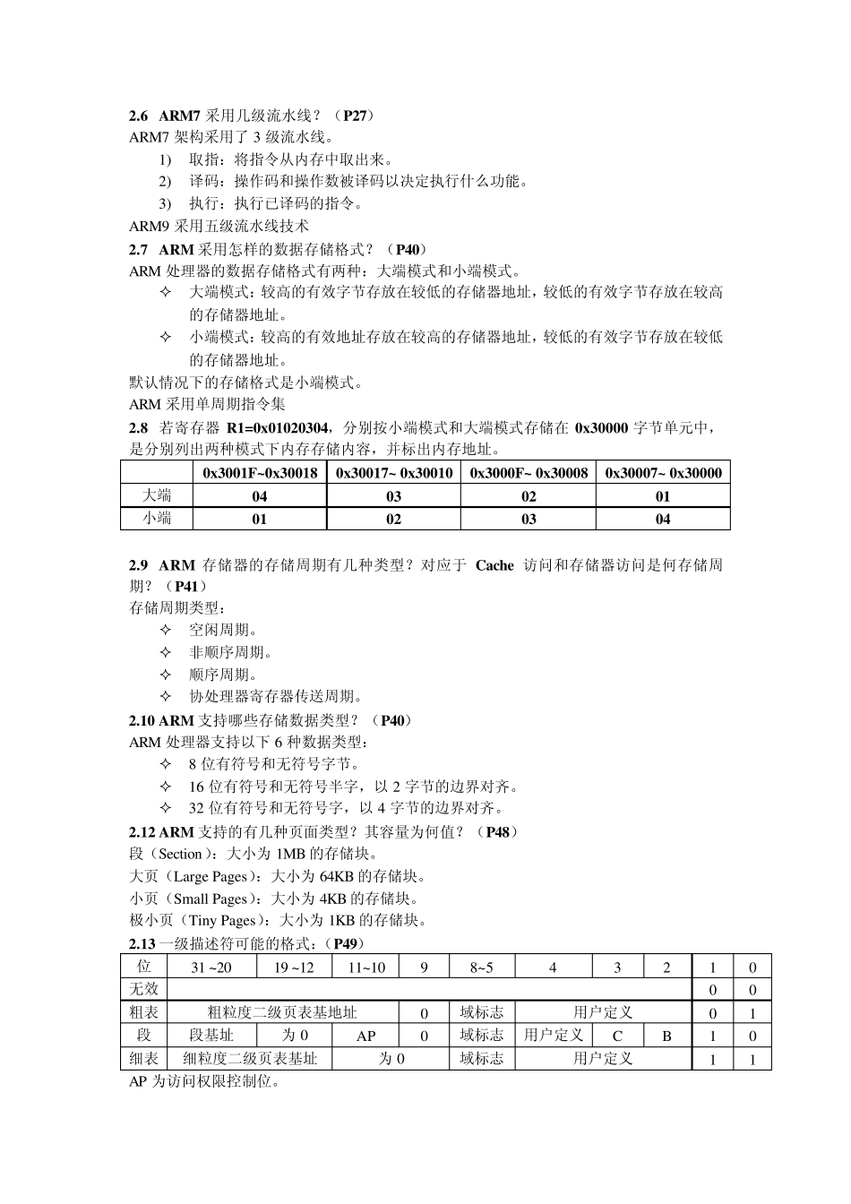 嵌入式复习资料整理修订威力加强版_第3页