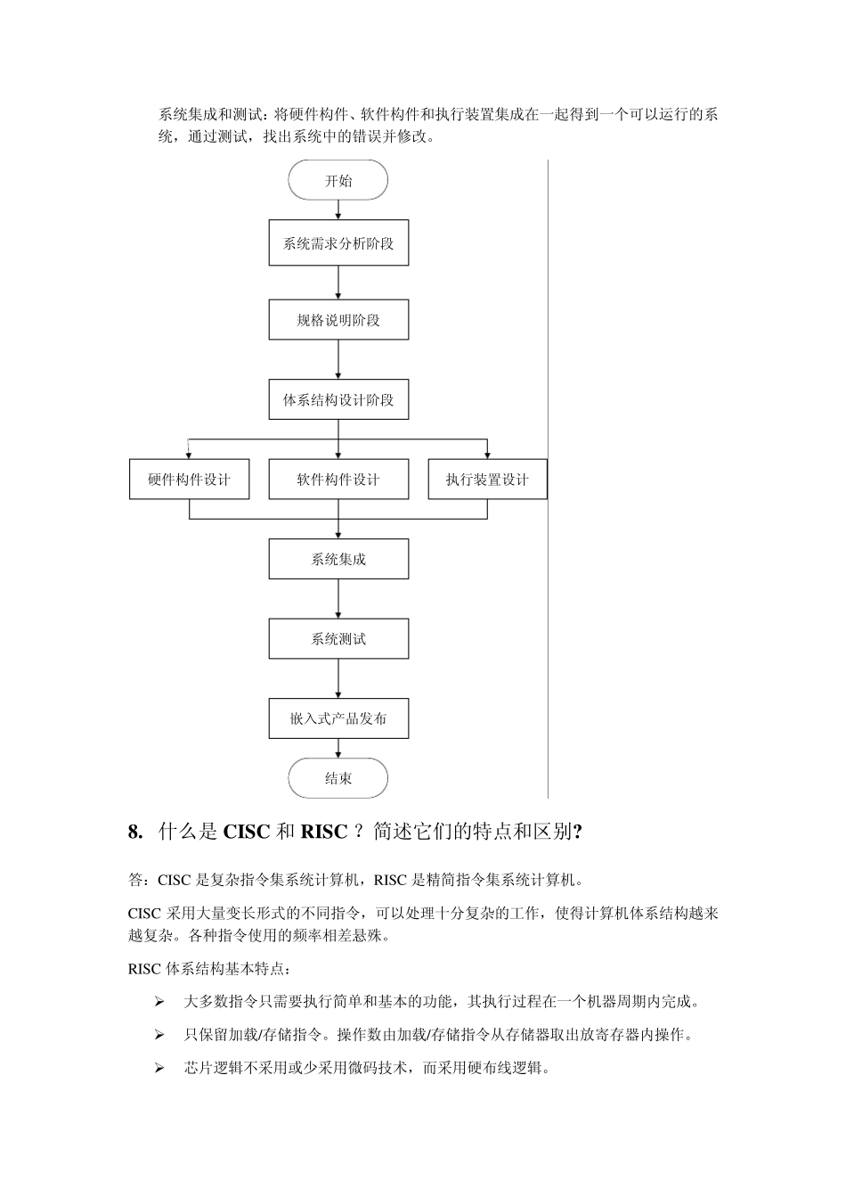 嵌入式系统复习思考题_第3页