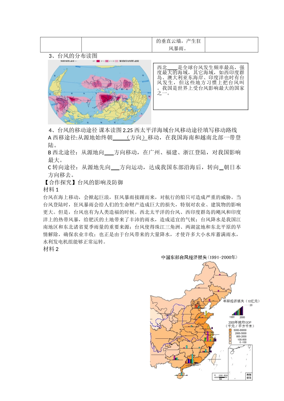 2025年自然灾害台风学案_第2页
