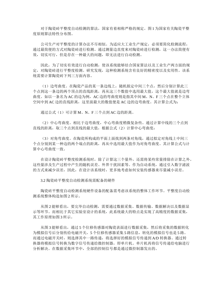 2025年陶瓷砖平整度检测系统的研究_第2页