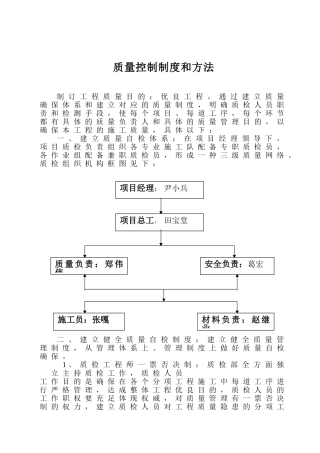 2025年质量控制方法及手段