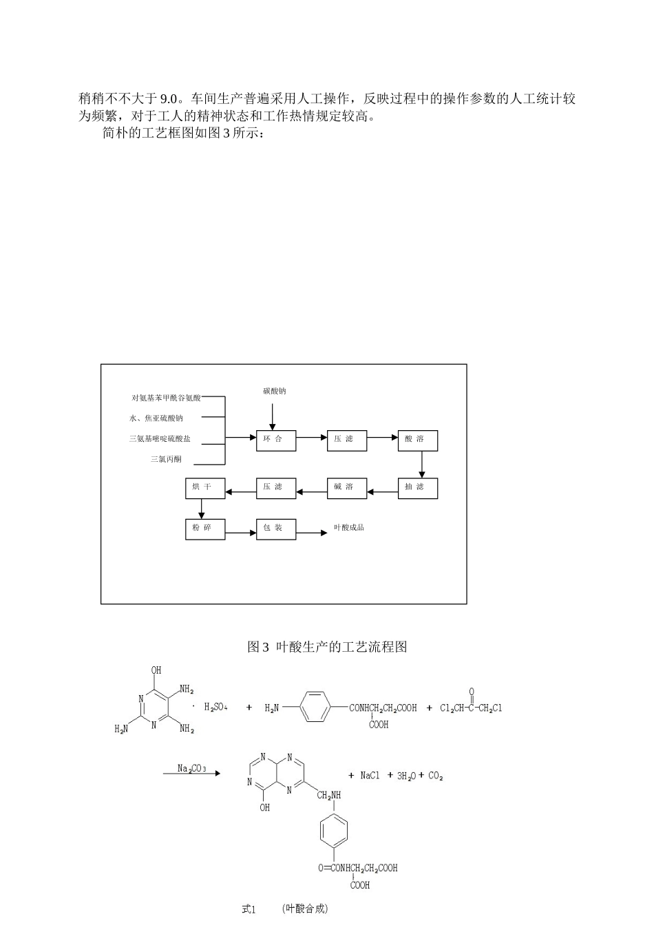 2025年叶酸车间的工艺流程及危险源控制_第3页