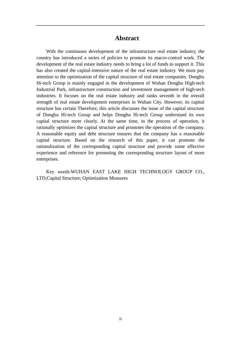 东湖高新集团资本结构分析研究金融专业_第2页