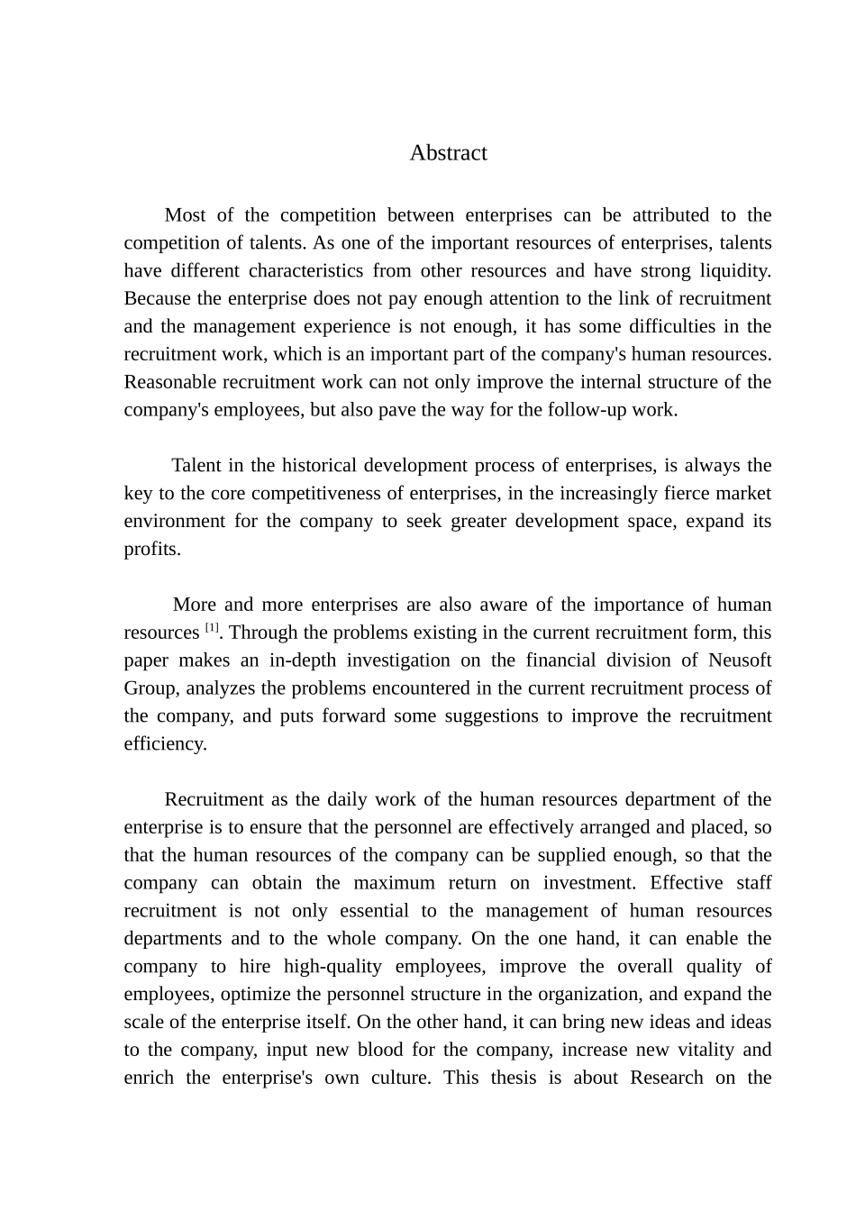 东软集团金融事业部开发人员招聘存在的问题与对策研究人力资源管理专业_第2页