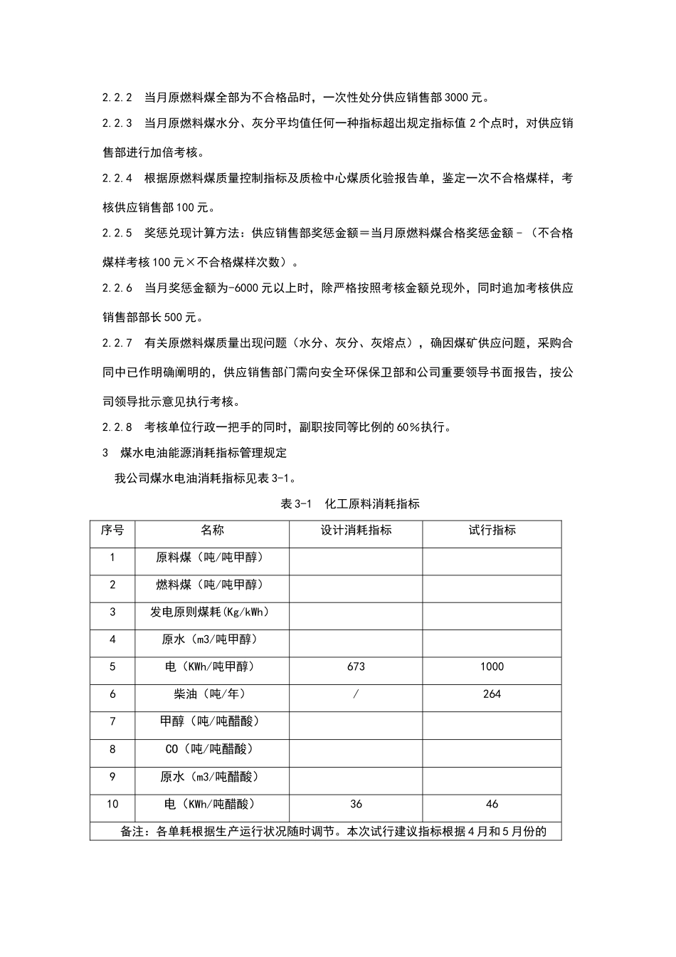 2025年能源消耗管理规定及考核细则_第2页