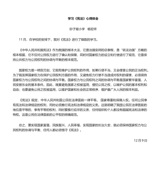 2025年学习宪法心得体会