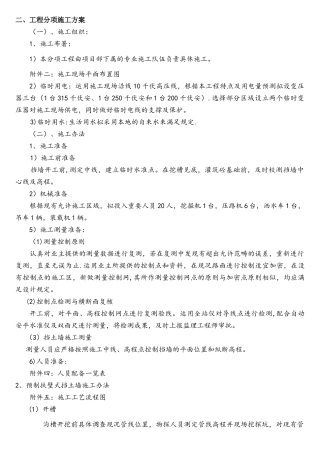 2025年扶壁式挡土墙施工方案