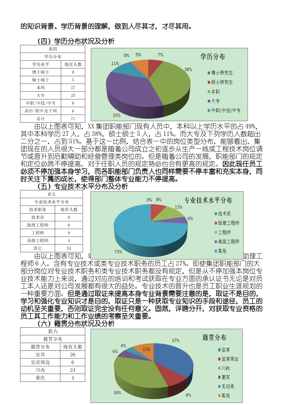 2025年公司人力资源结构分析分析报告_第3页