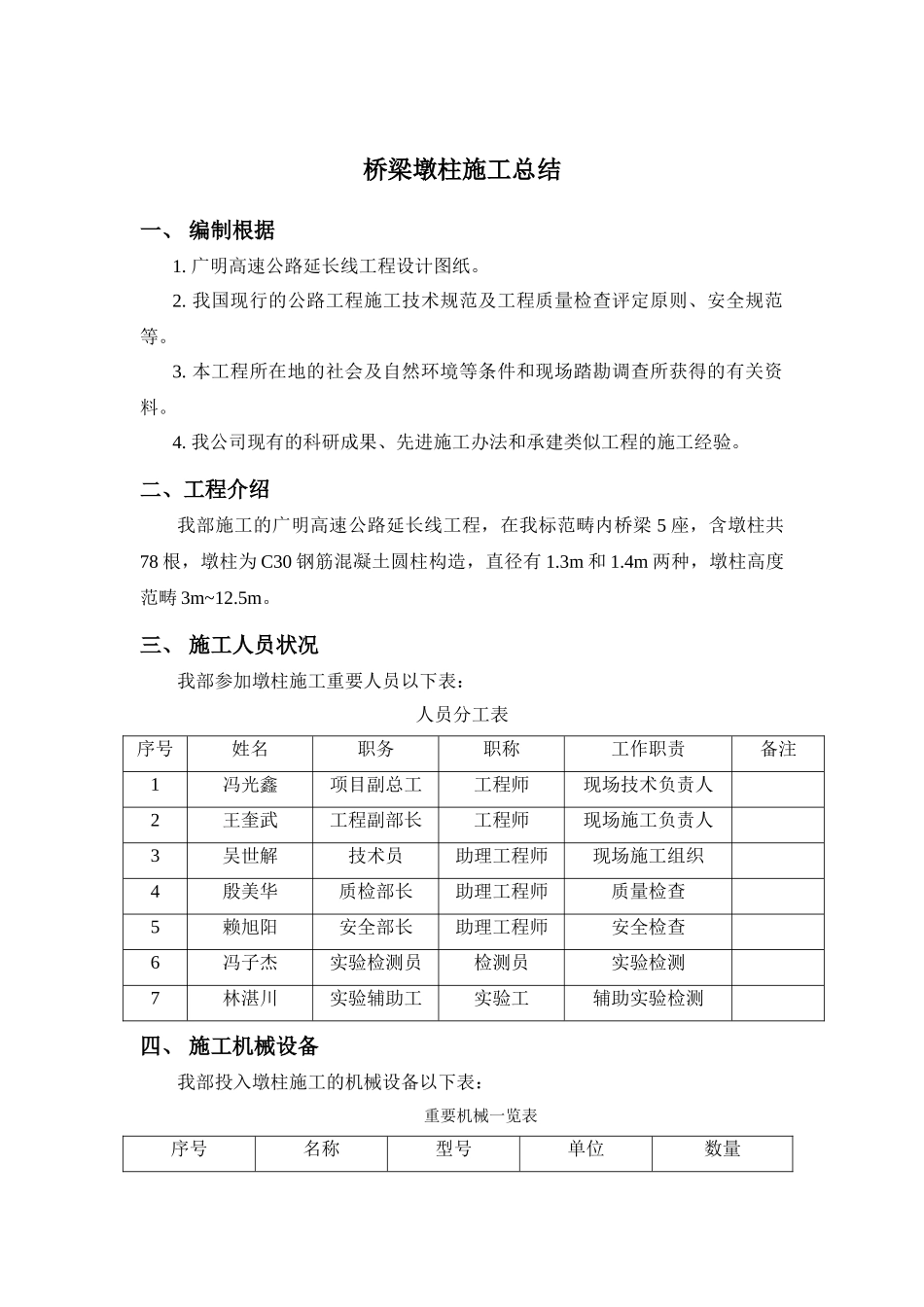 2025年桥梁墩柱施工总结_第1页