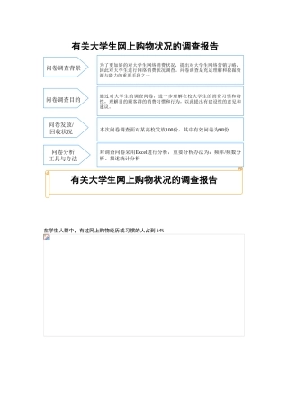 2025年大学生网购调研问卷大数据分析报告