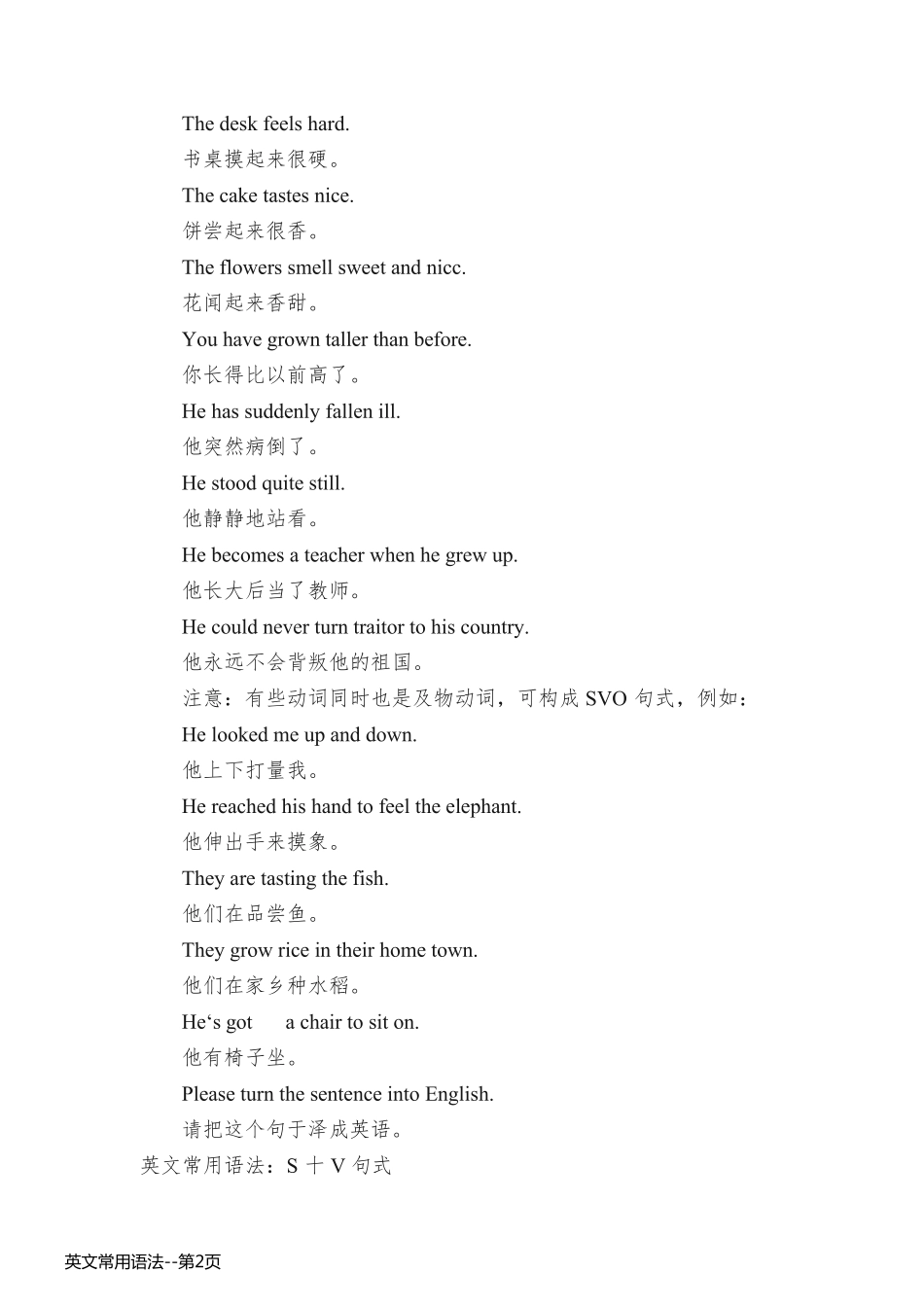 英文常用语法_第2页