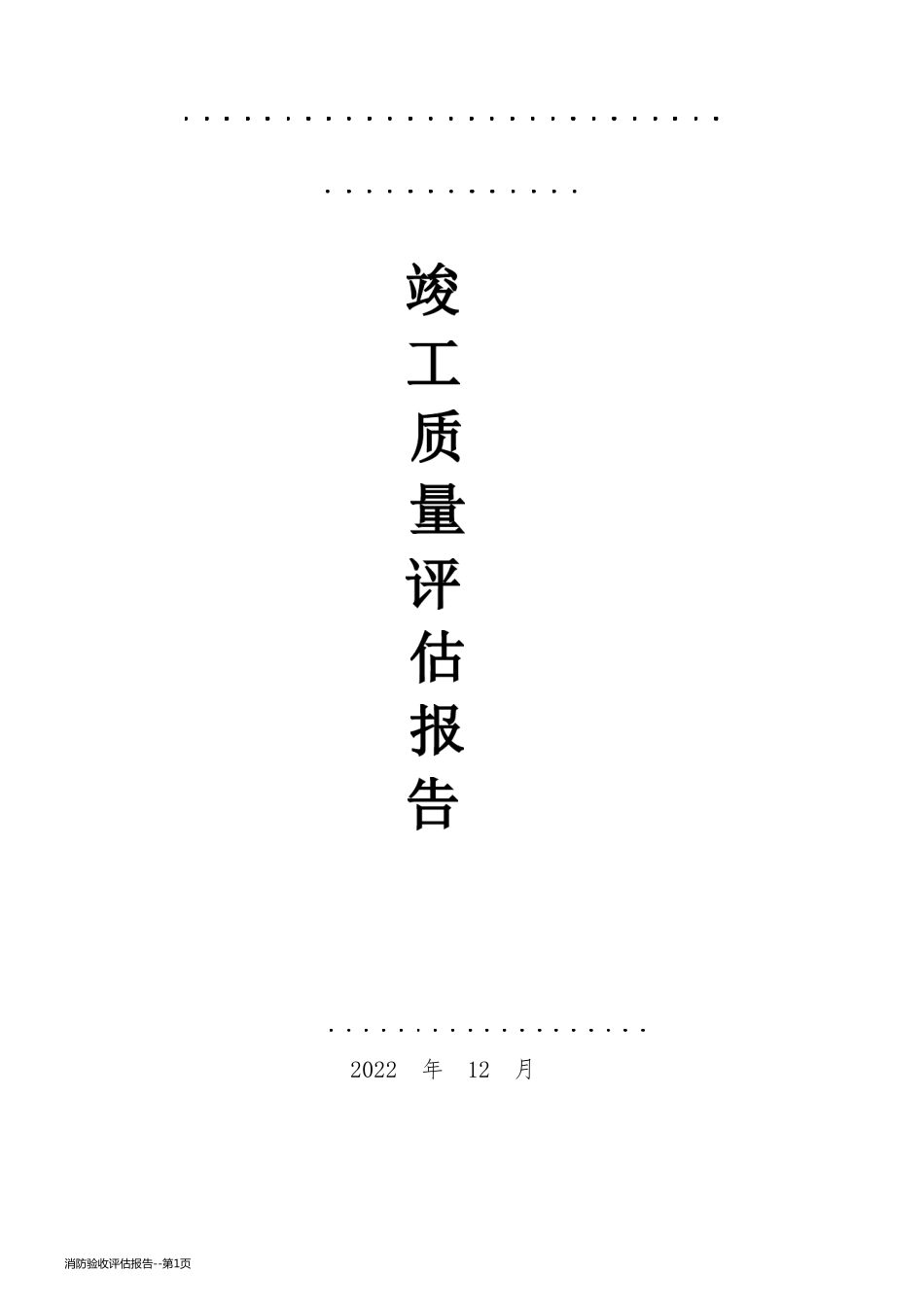 消防验收评估报告_第1页