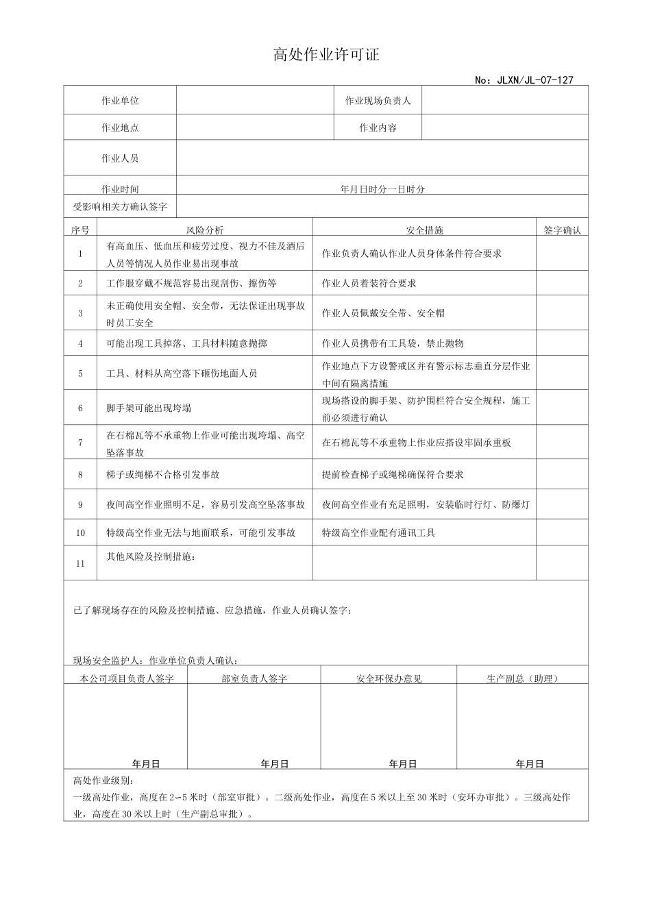 作业许可作业票_第2页
