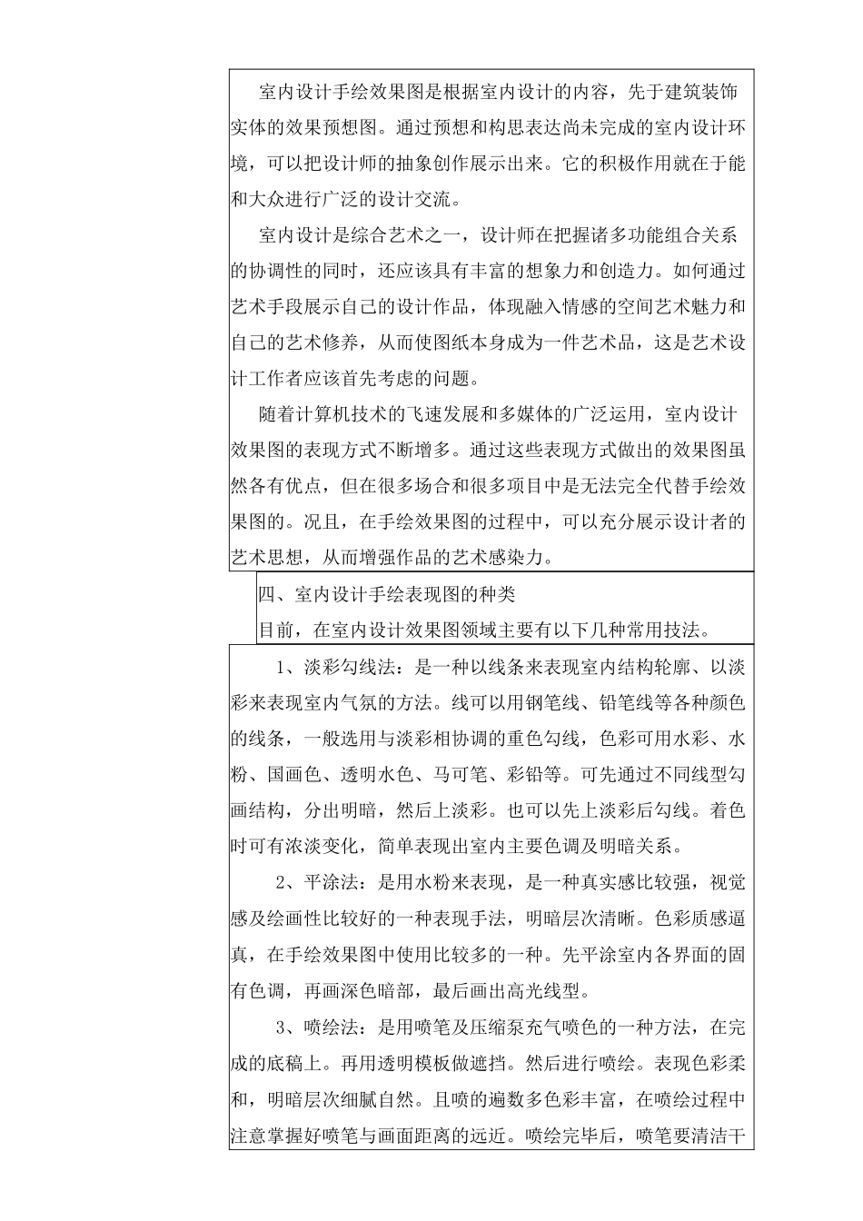 手绘表现技法教案精选版_第3页