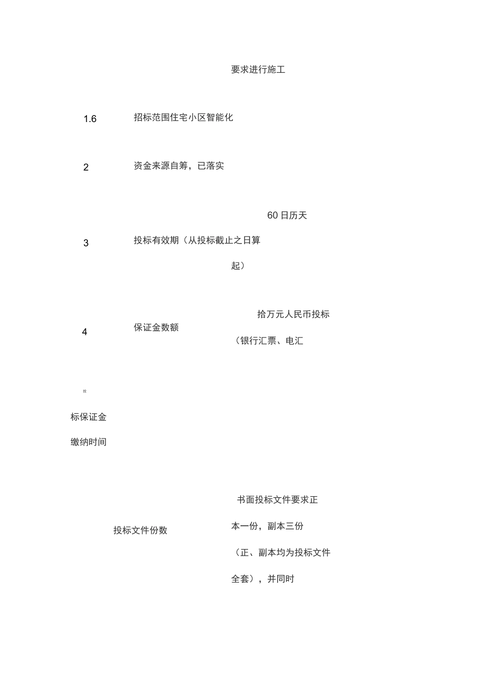 小区智能化招标书(精)_第2页