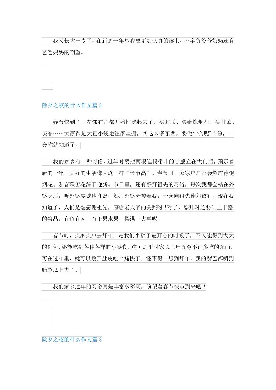 除夕之夜的什么作文(精选6篇)_第2页