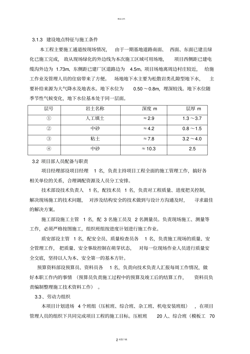 建筑工程技术毕业实习报告_第3页
