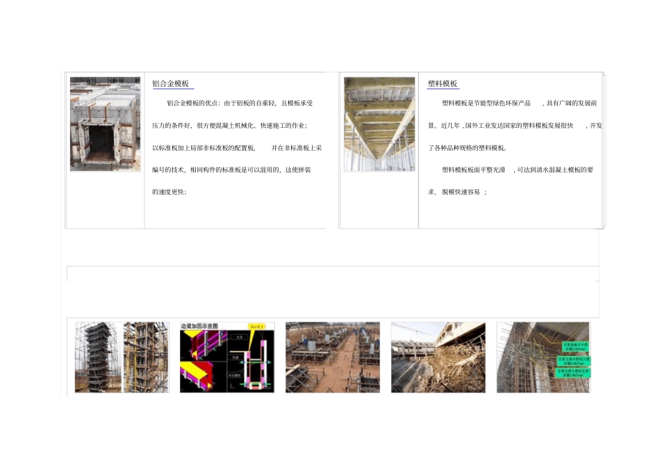 建筑工程模板施工技术及清水模板、早拆模板体系介绍_第3页