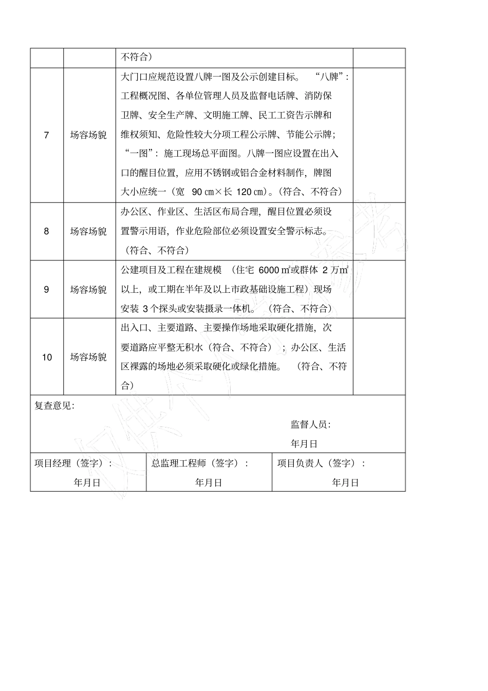 建筑工程现场踏勘表_第2页