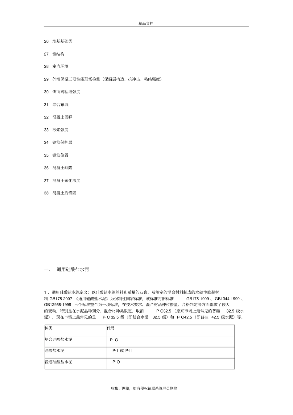 建筑工程质量检测项目一览表培训资料_第3页